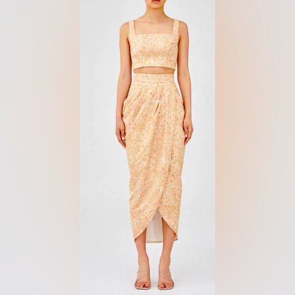 Keepsake Ruins Midi Skirt | NWT! | XXS - Picture 4 of 12